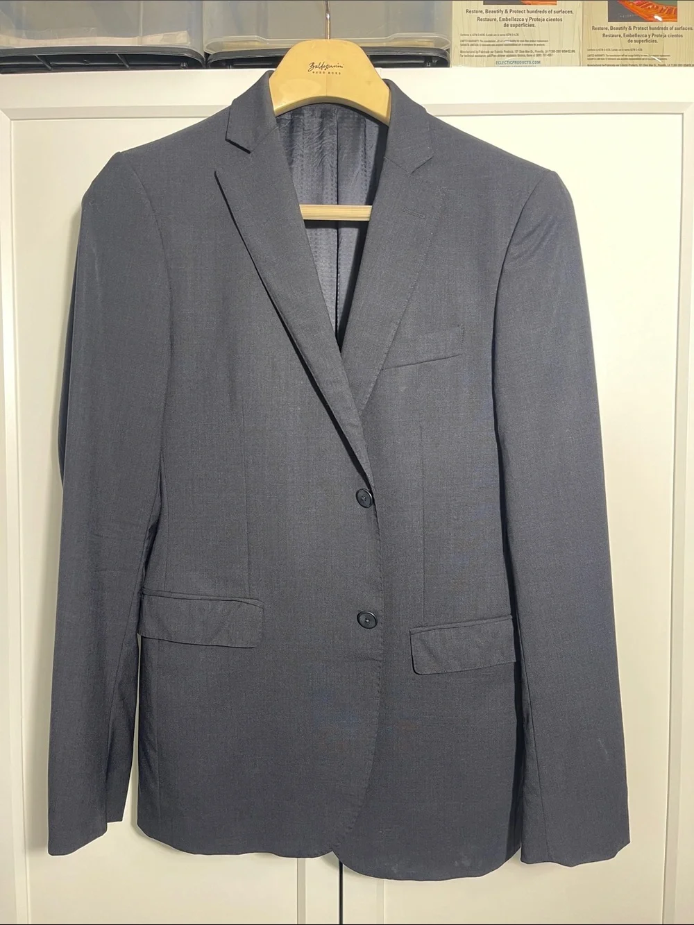 Pal Zileri Lab Blue Wool Blend Blazer